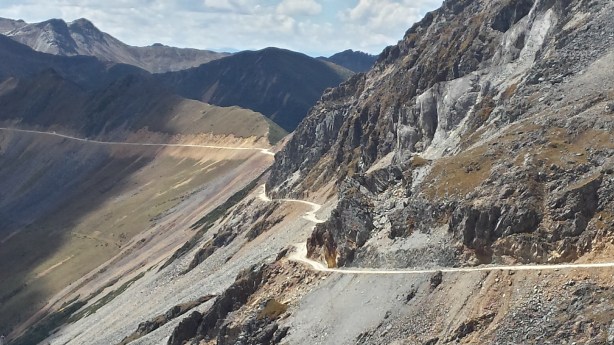 Perched on the side of the hill