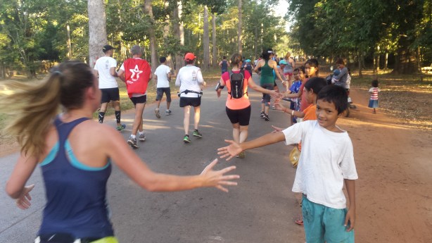 The Angkor Wat half-marathon