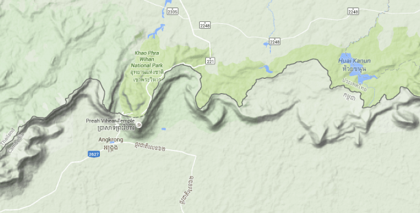 I got excited seeing the profile of the temple. What a view it would have!