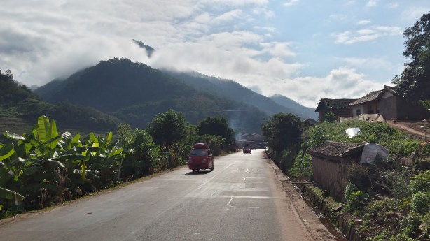 The morning mist lifts 