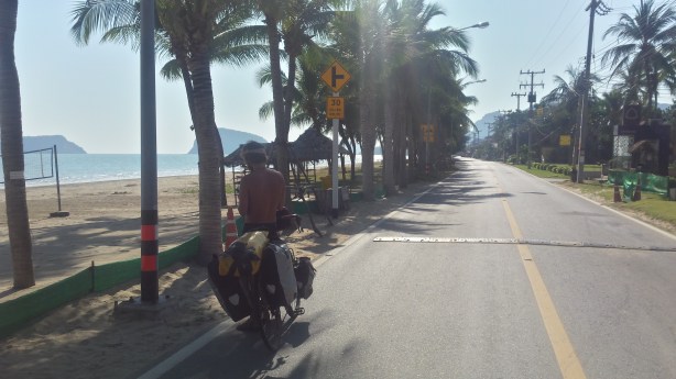 The coast in the morning light