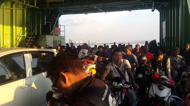 The ferry to Georgetown