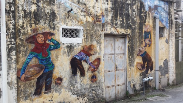 Wall mural, Ipoh