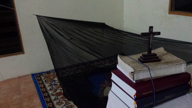 Anchor point for the tent