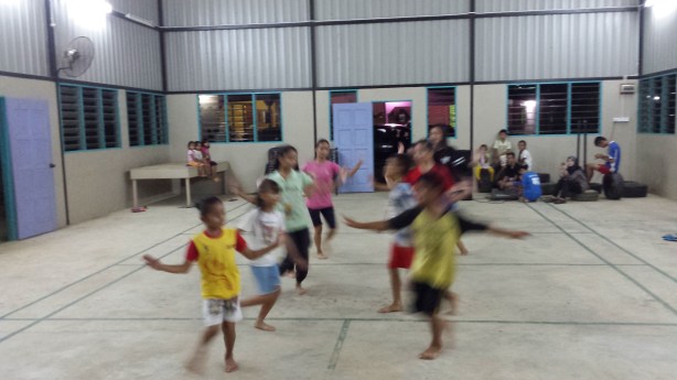 Kids dancing