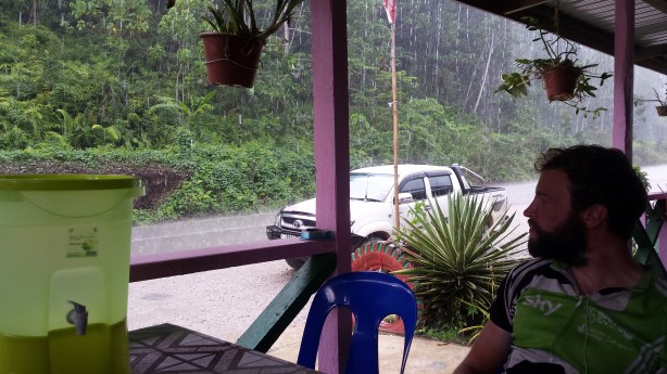 Waiting for the rain