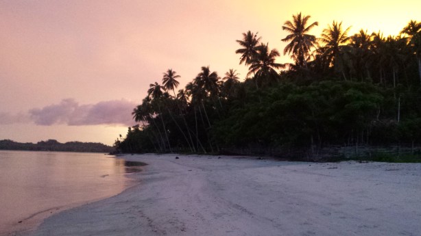 Sunrise at Paradise beach