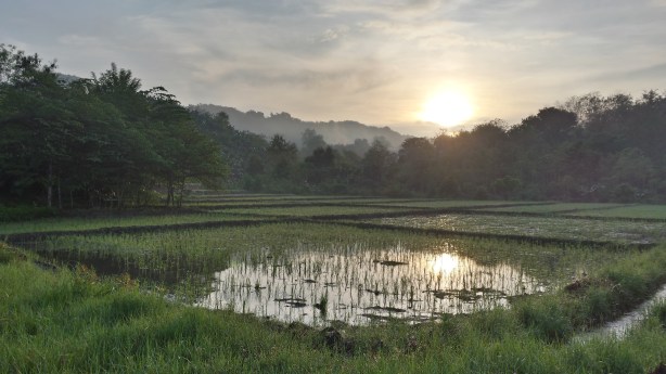 First sunrise of Flores