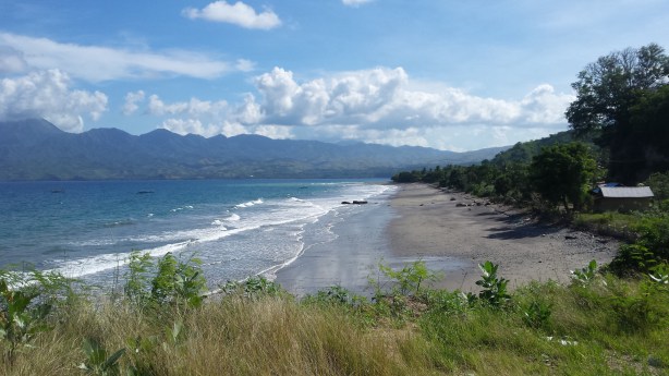 The beach before Ende