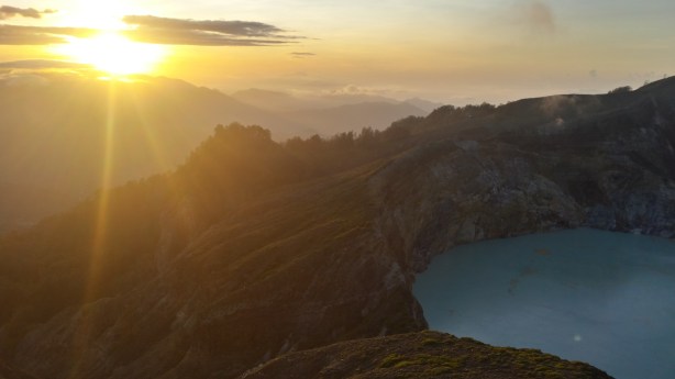 Sunrise at Kelimutu