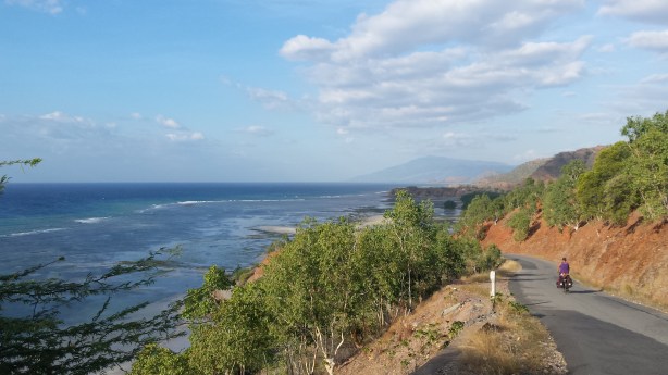 The road out of Dili