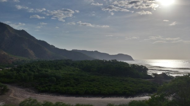 The road out of Dili
