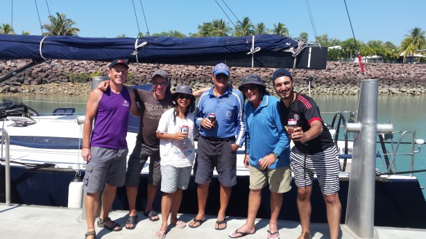 The crew of the Sue Sea