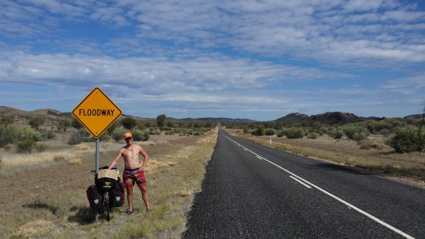 The road to Glen Helen