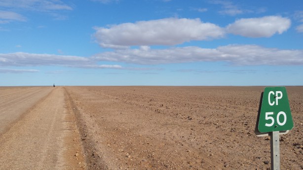 The road to Coober Pedy