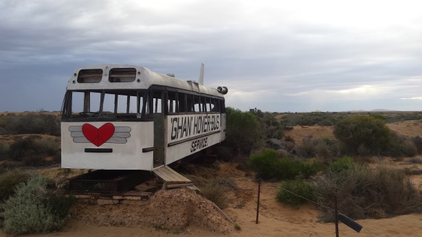 Bus at Alberrie Creek