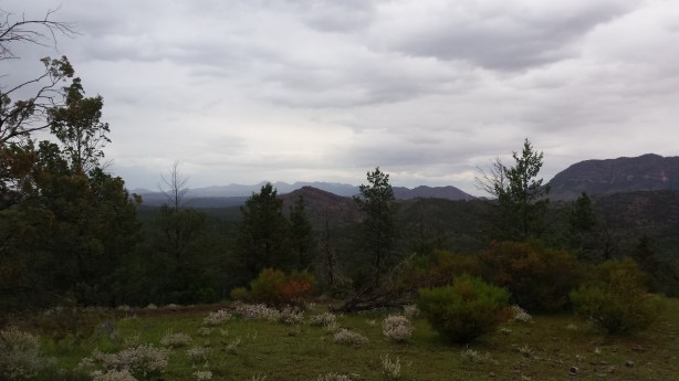 View from our campsite