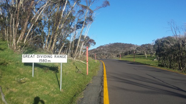 At the highest point of today