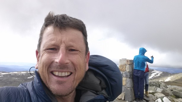 The summit of Koscuiszko