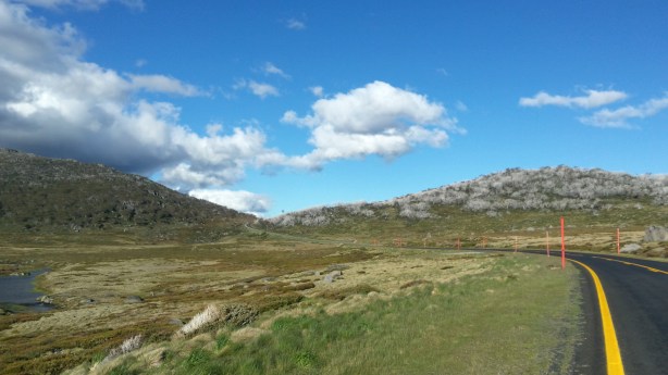 The pristine road down