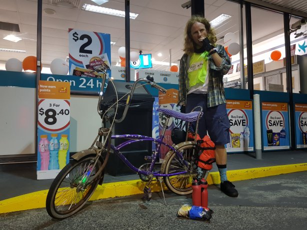 The most exotic bike to do the ride