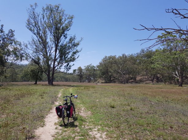 Heading towards Glen Davis Road
