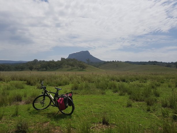 Heading towards Glen Davis Road