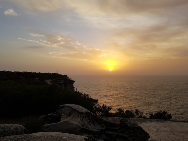 Sunrise at the North Head