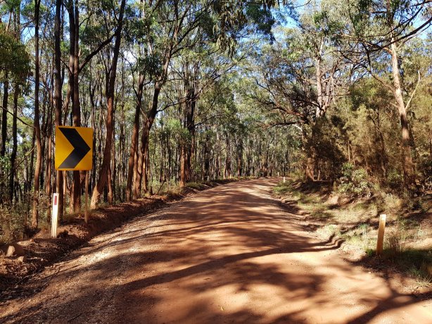 The descent to the Wollondilly River