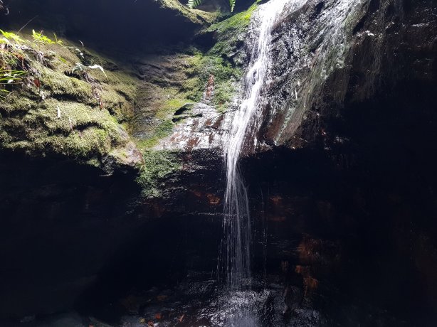 The waterfall at Burralow Creek