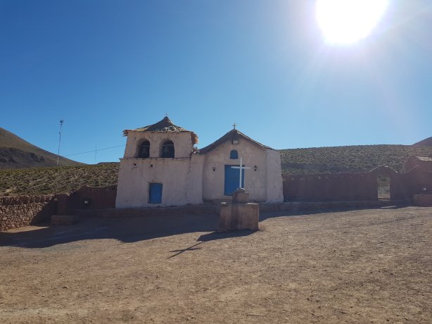 Historic church at Machuca