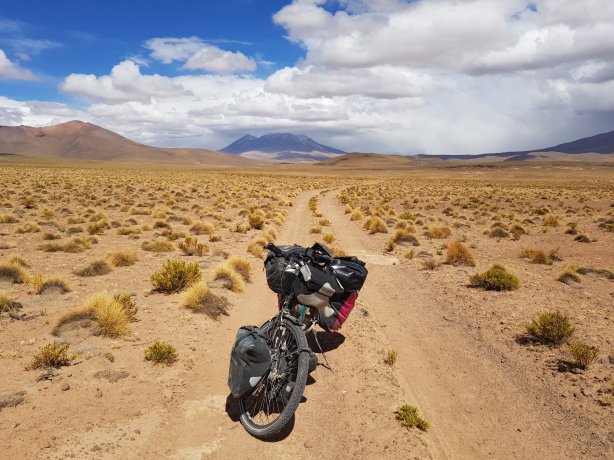 Heading over the last little pass