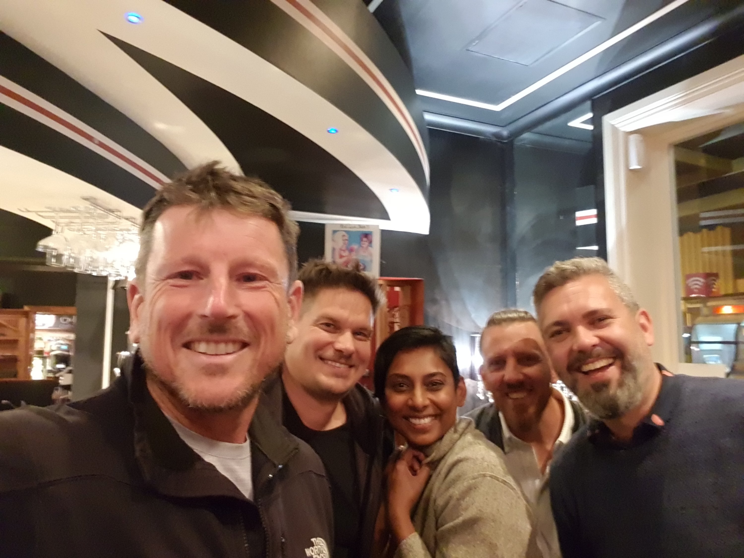 Chris, Ben, Kamidy and Peter