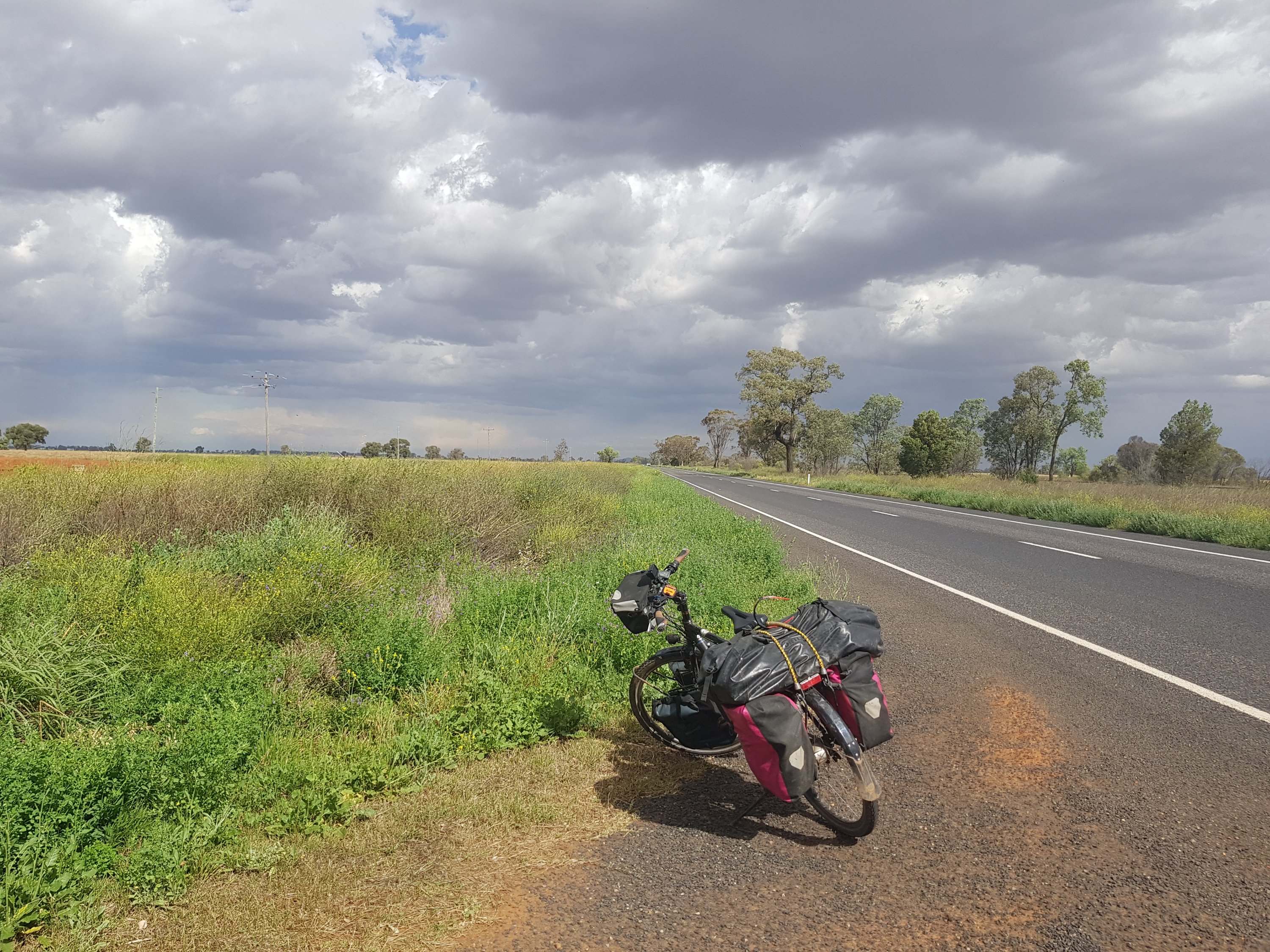 The same place - the view in front