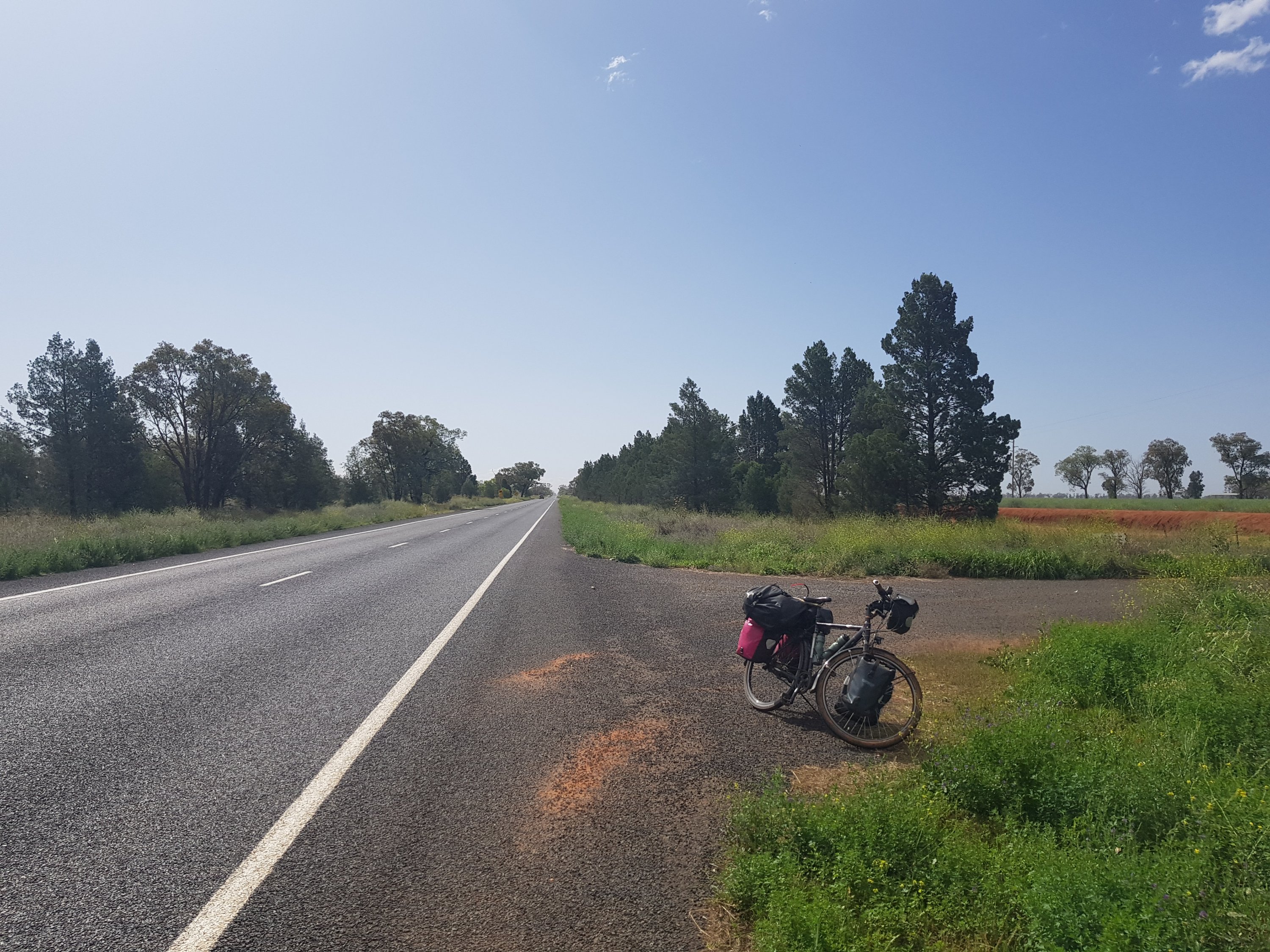 The same place - the view behind