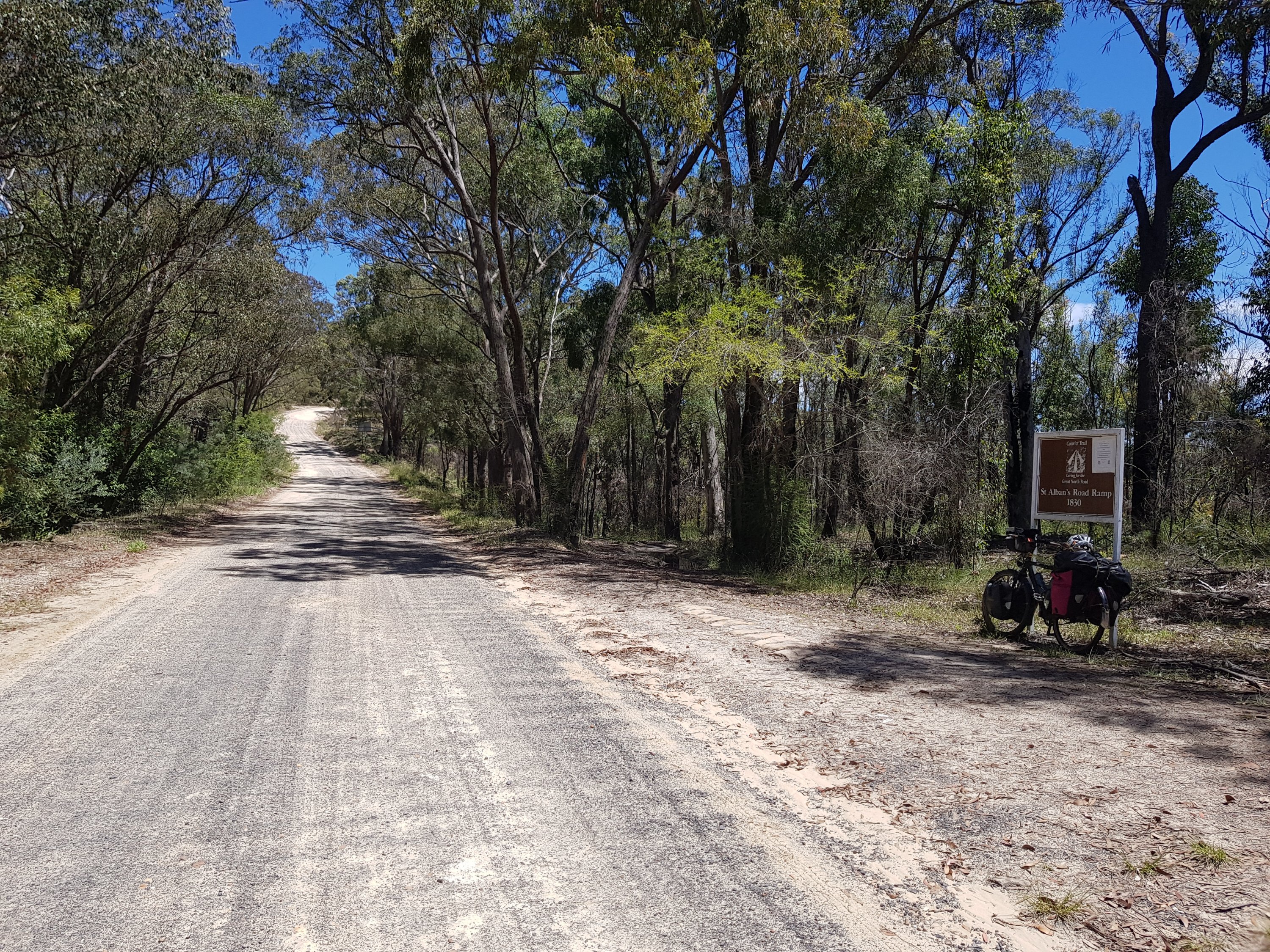 The road to St Albans
