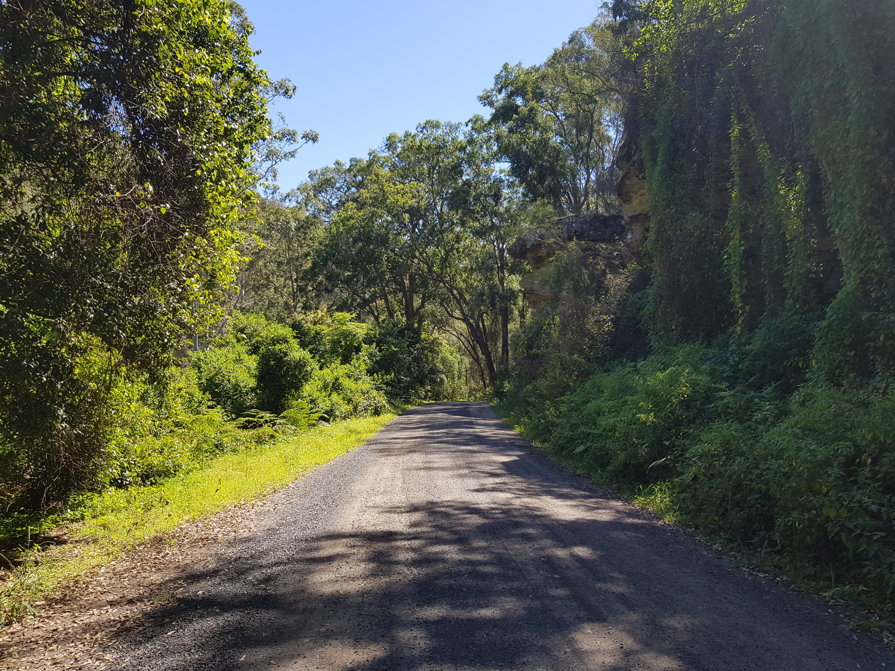 On the way to Wisemans Ferry