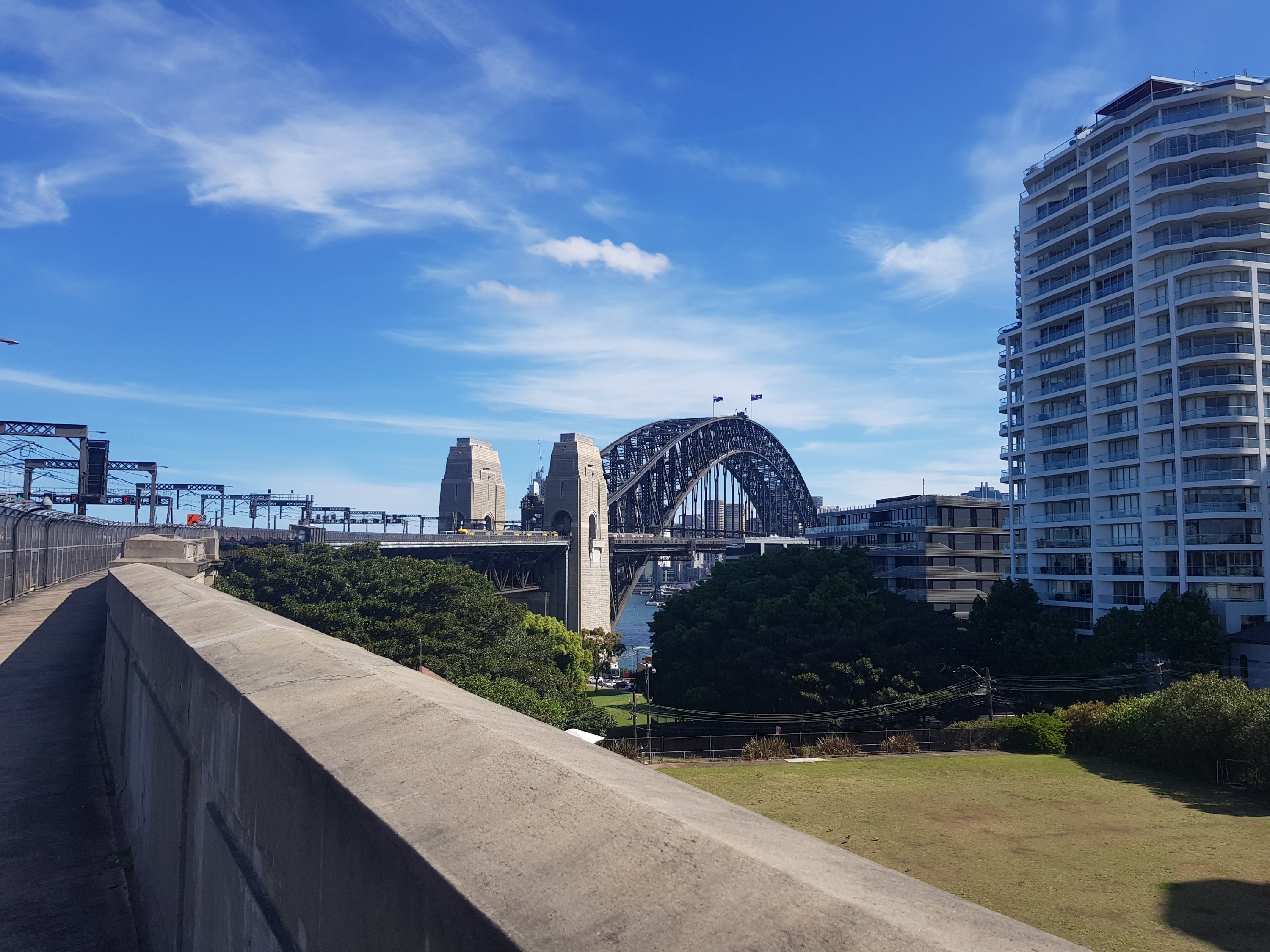 The approach to the city